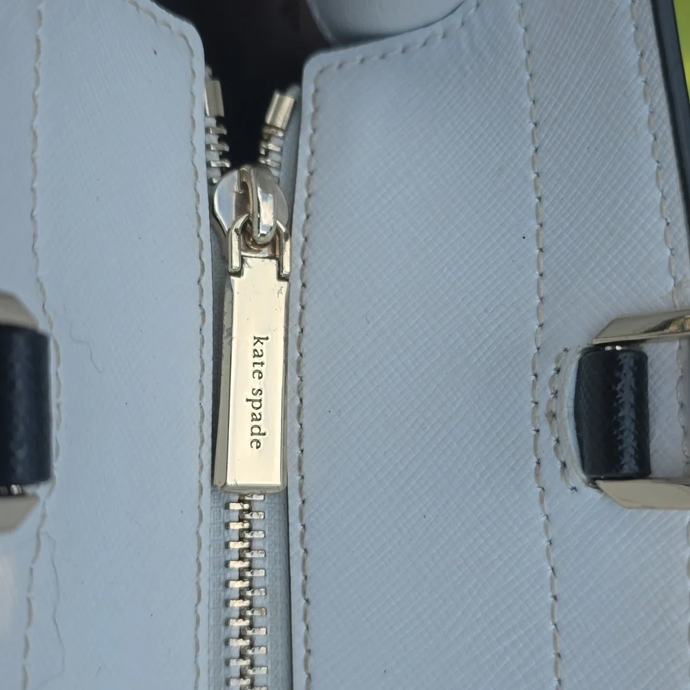 Kate Spade color block satchel - Picture 3 of 11